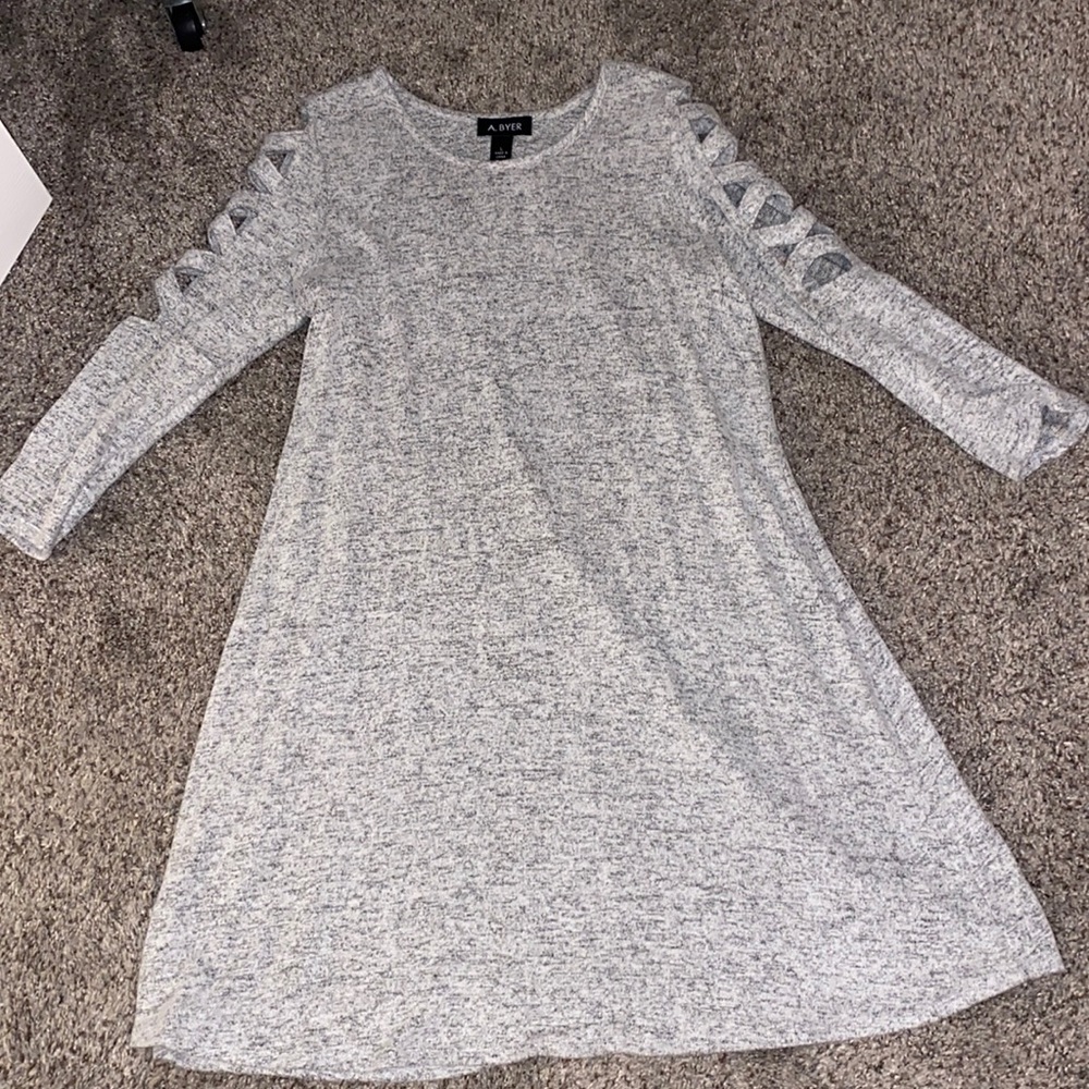 Grey Sweater Dress